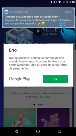 Apps instantâneos mais recentes, Google Play