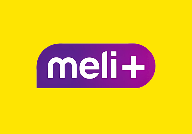 Mercado Pago: imagem do logo do programa de recompensas Meliplus, ou Meli+.